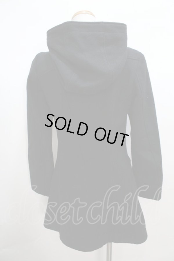 画像2: ヴィヴィアンウエストウッド 中古 / アシメダッフルコート    1 黒  Y-23-10-25-059-co-OD-ZY (2)