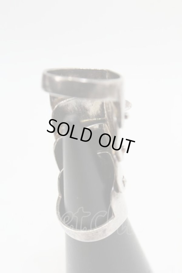 画像2: ヴィヴィアンウエストウッド 中古 / armour ring    XS シルバー  Y-23-10-25-002-ac-SZ-ZY (2)