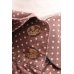 画像4: 【SALE】【10%OFF】【USED】Vivienne Westwood / リボンオーブ刺繍ドットブラウス ヴィヴィアンウエストウッド ビビアン   2 ブラウン 【中古】 Y-23-12-27-043-bl-SZ-ZY