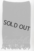 【SALE】【10%OFF】【USED】Vivienne Westwood / ロゴ刺繍ウールマフラー ヴィヴィアンウエストウッド ビビアン  ダークグレー 【中古】 Y-23-12-27-019-gd-SZ-ZY