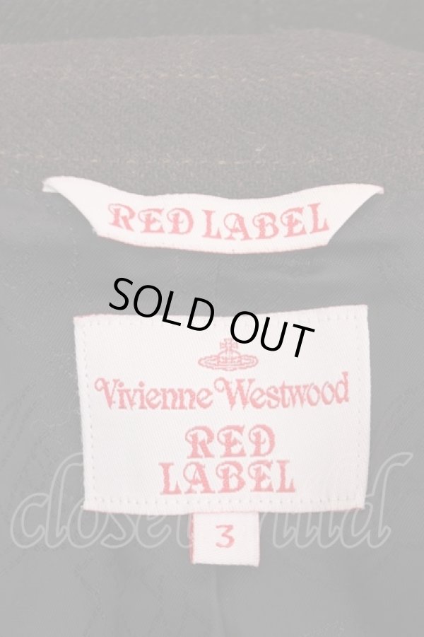 画像4: ヴィヴィアンウエストウッド 中古 / /ストライプジャケット    3 ブラウン  Y-24-01-31-024-jc-SZ-ZY (4)