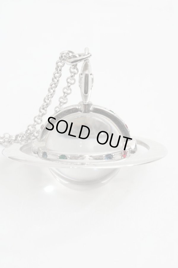 画像4: ヴィヴィアンウエストウッド 中古 / AC/ジャイアントオーブペンダント   シルバー  Y-24-01-31-006-ac-SZ-ZY (4)