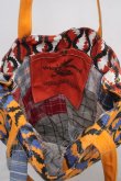 画像3: ANGLOMANIA 中古 / スクイグルBIGトートバッグ   オレンジ×レッド  Y-24-01-31-015-ba-SZ-ZY (3)