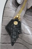 画像4: ANGLOMANIA 中古 / JUNGLE CROCヤスミンバッグ  クスミパープル  Y-24-03-13-029-ba-SZ-ZY (4)
