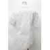 画像2: 【USED】Vivienne Westwood MAN //フラミンゴ刺繍ストライプシャツ<br>ヴィヴィアンウエストウッド ビビアン46 ブルー 【中古】 Y-24-03-13-037-bl-SZ-ZY (2)