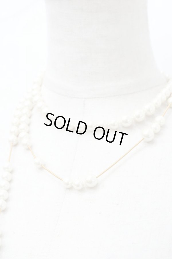 画像3: ヴィヴィアンウエストウッド 中古 / BROKEN PEARL CHOKER 2ROW  ゴールド  Y-24-03-13-004-nl-SZ-ZY (3)