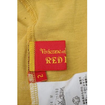 画像4: 【USED】Vivienne Westwood / /オーブ刺繍Tシャツ ヴィヴィアンウエストウッド ビビアン2 イエロー 【中古】 Y-24-03-13-052-ts-SZ-ZY