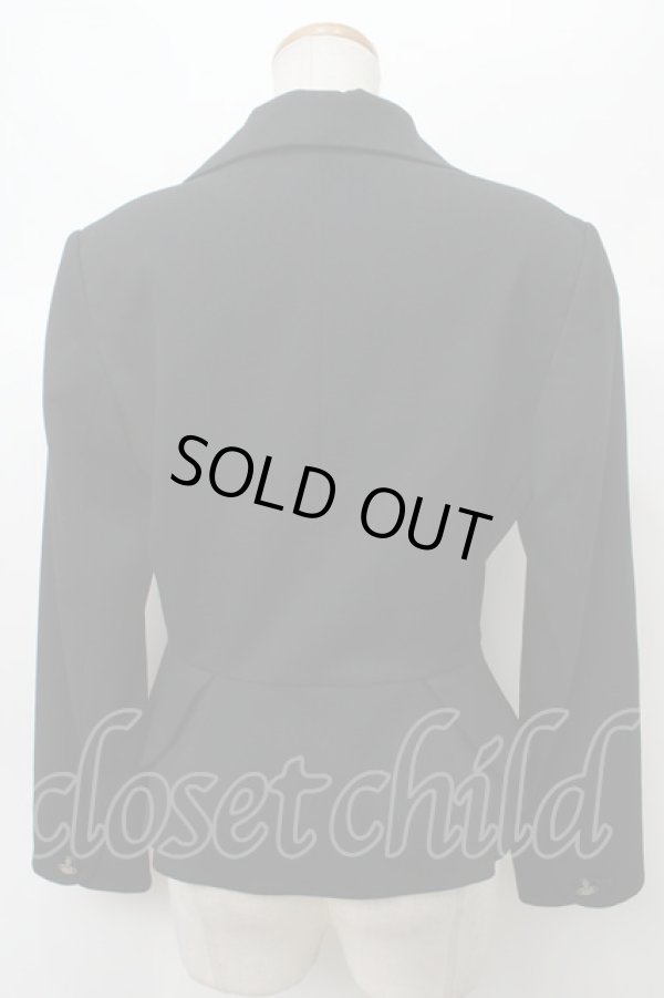 画像2: ヴィヴィアンウエストウッド 中古 / ベッティーナジャケット 3 黒  Y-24-03-13-066-jc-SZ-ZY (2)