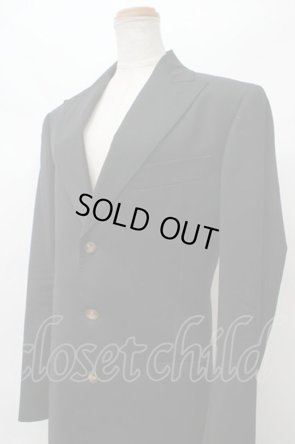 画像3: ヴィヴィアンウエストウッド MAN 中古 / シングルセットアップスーツ 46 黒  Y-24-03-13-070-su-SZ-ZY (3)