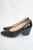 画像2: ヴィヴィアンウエストウッド 中古 / 牛革エナメルパンプス 39 ブラック  Y-24-05-01-029-sh-SZ-ZY (2)