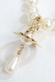 画像2: ヴィヴィアンウエストウッド 中古 / ACCpearl drop chorker(3row)  ゴールド  Y-24-05-29-006-ac-SZ-ZY (2)