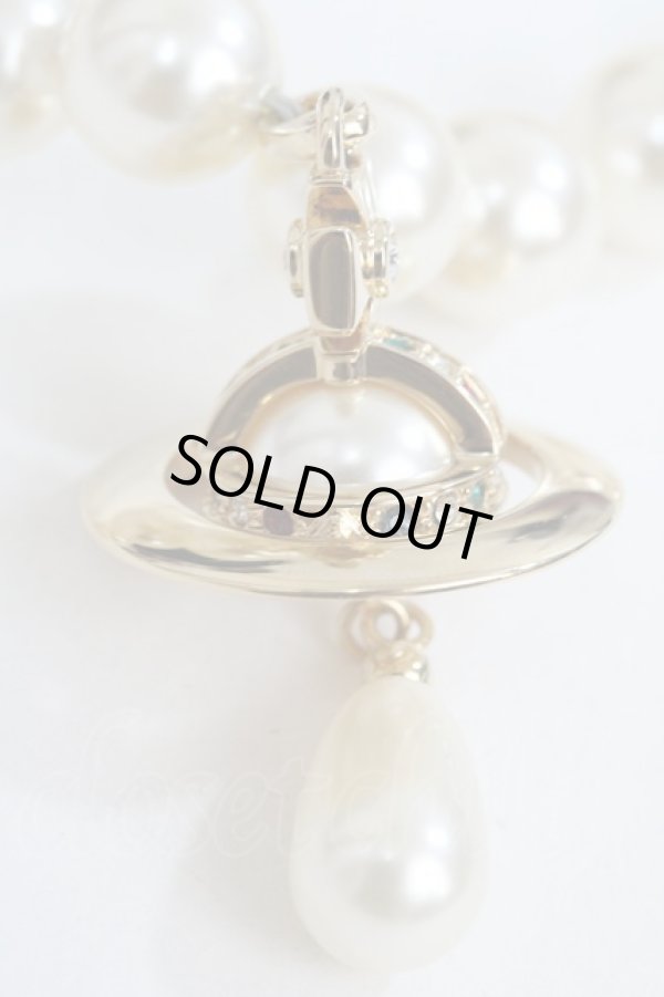 画像5: ヴィヴィアンウエストウッド 中古 / ACCpearl drop chorker(3row)  ゴールド  Y-24-05-29-006-ac-SZ-ZY (5)