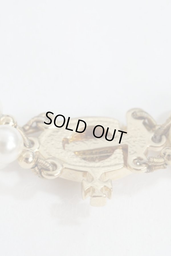 画像7: ヴィヴィアンウエストウッド 中古 / ACCpearl drop chorker(3row)  ゴールド  Y-24-05-29-006-ac-SZ-ZY (7)