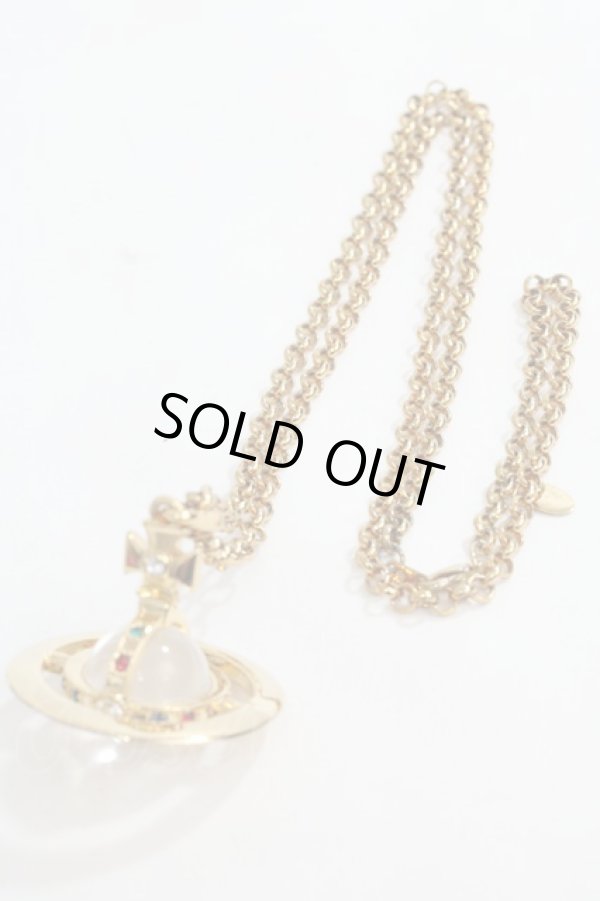 画像8: ヴィヴィアンウエストウッド 中古 / スモールオーブネックレス  ゴールド  Y-24-06-30-008-ac-SZ-ZY (8)