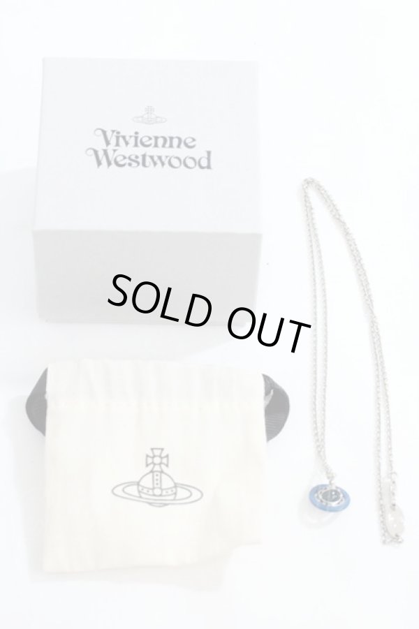 画像5: ヴィヴィアンウエストウッド MAN 中古 / PETITE ORIGINAL ORB ネックレス  ブルー  Y-24-07-14-003-nl-SZ-ZY (5)