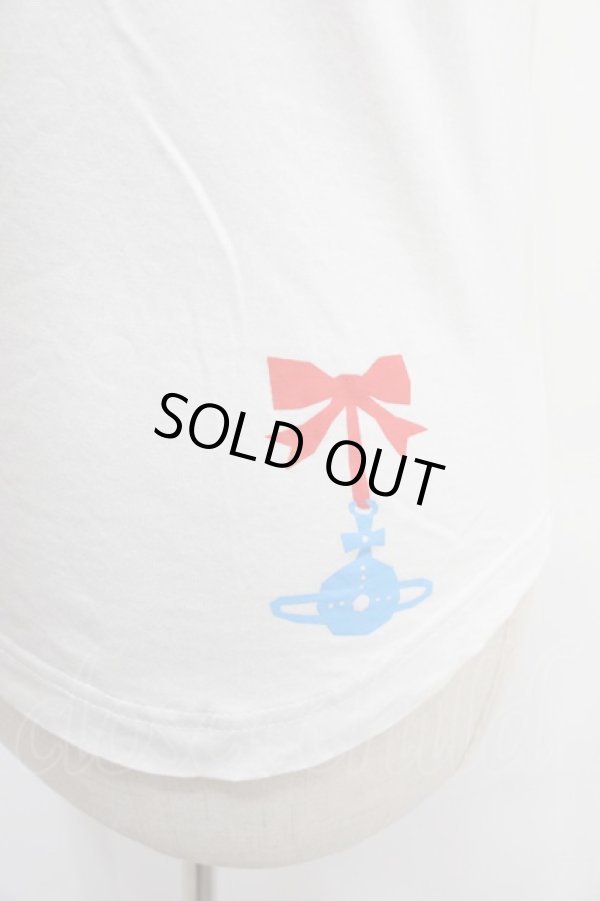 画像3: ヴィヴィアンウエストウッド 中古 / /五分丈カットソー 3 白  Y-24-07-14-020-ts-SZ-ZH (3)