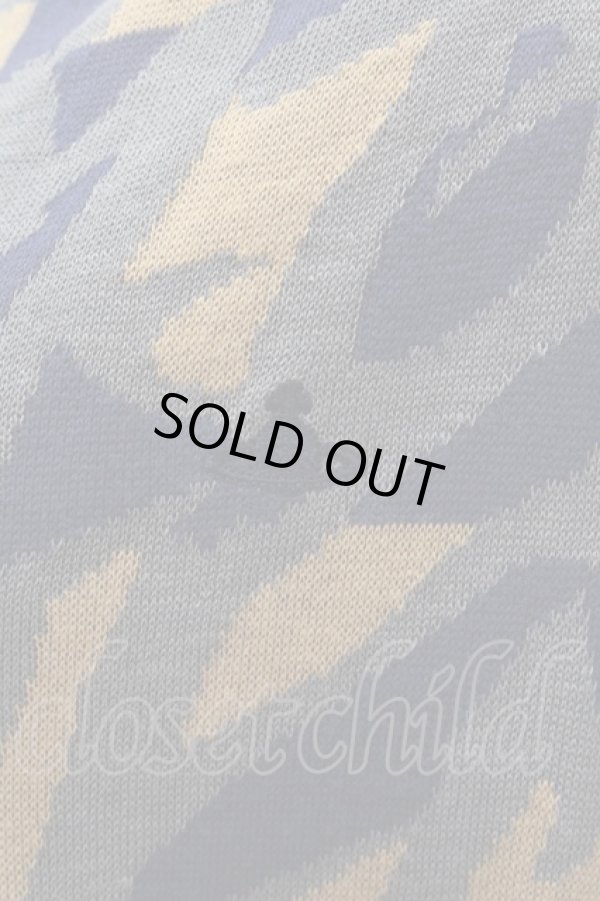 画像3: ヴィヴィアンウエストウッド 中古 / /総柄半袖ニット 2 ネイビー  Y-24-09-11-031-to-SZ-ZH (3)