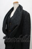 画像3: ヴィヴィアンウエストウッド MAN 中古 / CO/ヘリンボーンタイ付ロングコート 44 灰  Y-24-09-11-061-co-IN-ZH (3)