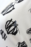画像3: ヴィヴィアンウエストウッド 中古 / レオパードスクリブルTシャツ  オフ  Y-24-09-11-020-to-AS-OS (3)