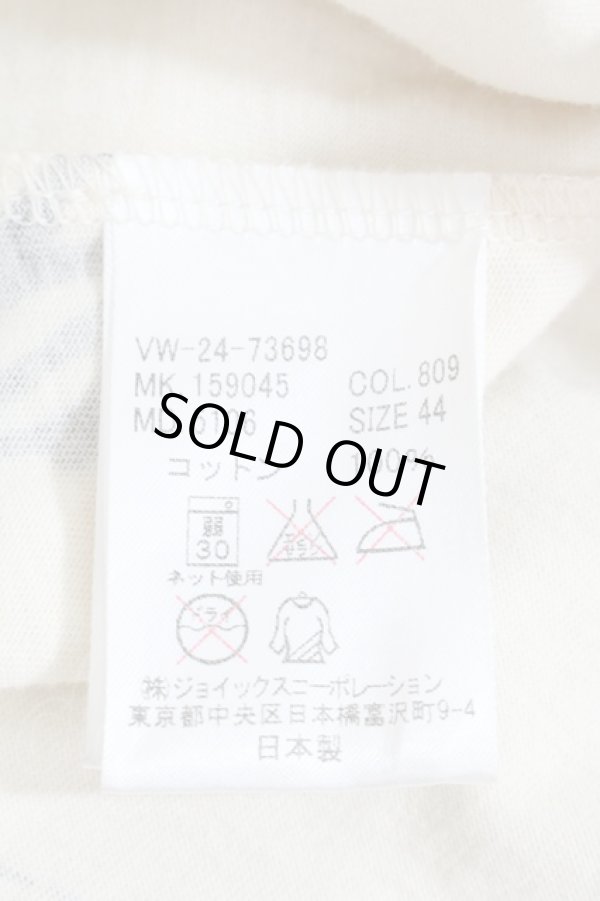 画像5: ヴィヴィアンウエストウッド 中古 / レオパードスクリブルTシャツ  オフ  Y-24-09-11-020-to-AS-OS (5)