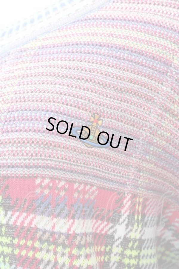 画像4: ヴィヴィアンウエストウッド 中古 / TARTAN CARDI M   Y-24-10-30-042-to-SZ-OS (4)