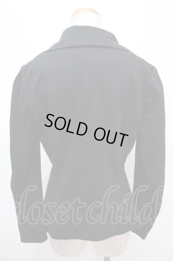 画像2: ヴィヴィアンウエストウッド 中古 / /コンパクトシルケットシンカージャケット 2 黒  Y-24-10-30-049-jc-SZ-ZY (2)