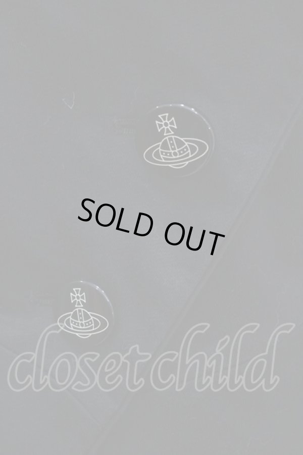 画像3: ヴィヴィアンウエストウッド 中古 / /コンパクトシルケットシンカージャケット 2 黒  Y-24-10-30-049-jc-SZ-ZY (3)