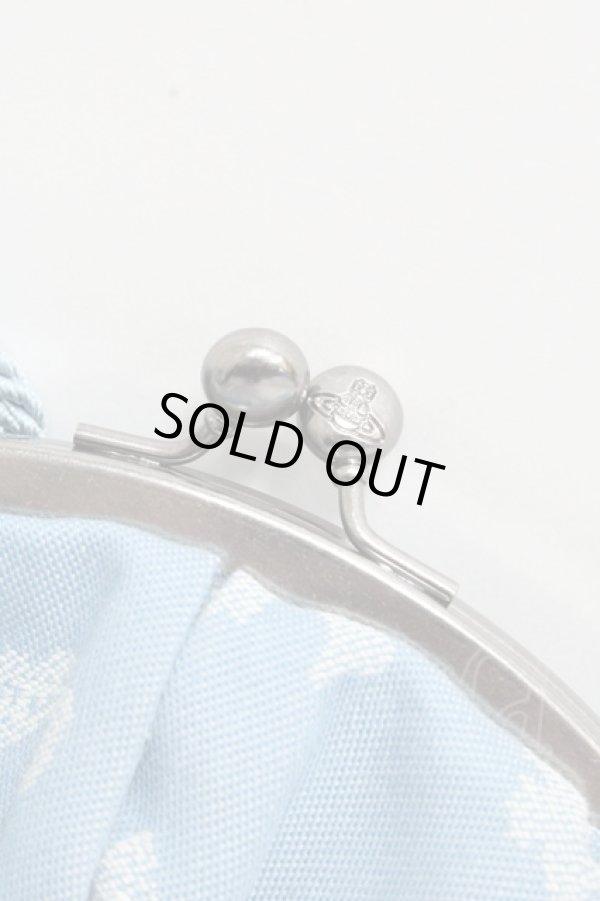 画像4: ヴィヴィアンウエストウッド 中古 / ROSIE CIRCLE FRAME CROSSBODY  サックス  Y-24-10-30-016-ba-SZ-ZH (4)