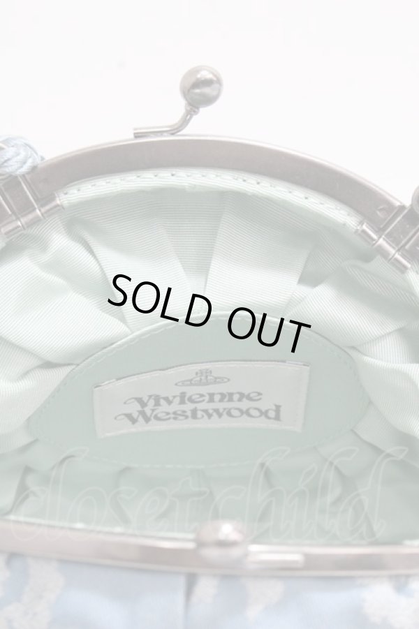 画像5: ヴィヴィアンウエストウッド 中古 / ROSIE CIRCLE FRAME CROSSBODY  サックス  Y-24-10-30-016-ba-SZ-ZH (5)