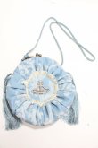 画像6: ヴィヴィアンウエストウッド 中古 / ROSIE CIRCLE FRAME CROSSBODY  サックス  Y-24-10-30-016-ba-SZ-OS (6)