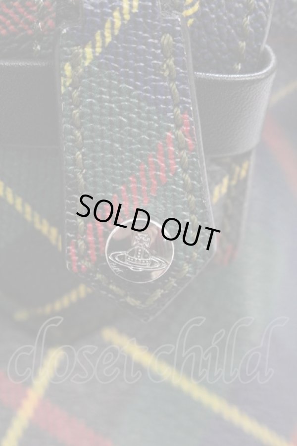 画像7: ヴィヴィアンウエストウッド 中古 / DERBY LARGE YASMINE  HUNTING TARTAN  Y-24-10-30-024-ba-SZ-ZH (7)