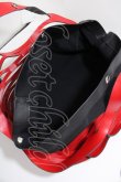 画像5: ヴィヴィアンウエストウッド 中古 / SLASH LEATHERハンドバッグ  ブラック×レッド  Y-24-10-30-025-ba-SZ-OS (5)