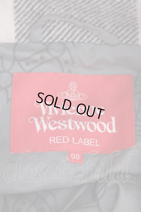 画像3: ヴィヴィアンウエストウッド 中古 /ANKET CHECKショートコート 00 ピンク  Y-24-12-29-027-co-SZ-ZY (3)