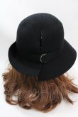 画像4: ヴィヴィアンウエストウッド 中古 / オーブ付キアシンメトリーハット M 黒  Y-24-12-29-006-ha-SZ-ZY (4)