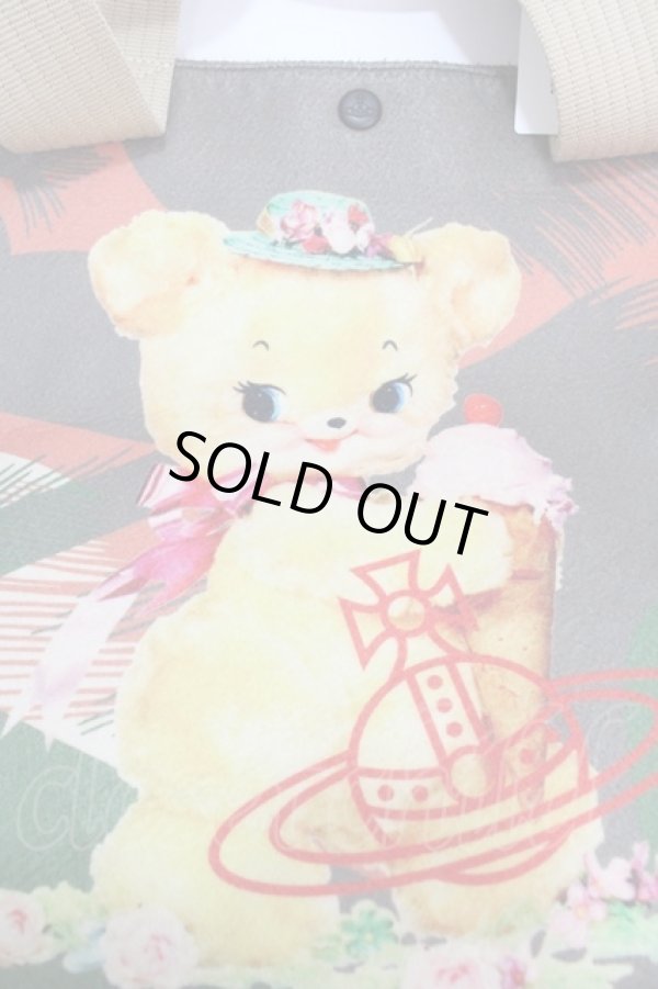 画像3: ヴィヴィアンウエストウッド 中古 / クリーピーベアトートバッグ  グリーン  Y-24-12-29-009-ba-SZ-ZI (3)