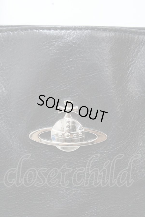 画像3: ヴィヴィアンウエストウッド / モントルイユトートバッグ  黒  Y-25-01-26-045-ba-SZ-ZY (3)