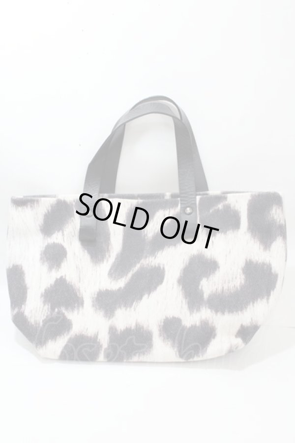 画像2: ヴィヴィアンウエストウッド / レオパートトートバッグS S 黒  Y-25-01-26-046-ba-SZ-ZY (2)