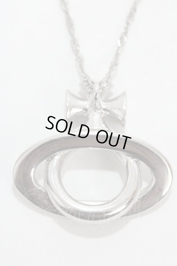 画像2: ヴィヴィアンウエストウッド / glass chain neckless  シルバー  Y-25-01-26-019-nl-SZ-ZY (2)