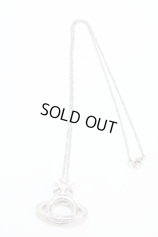画像4: ヴィヴィアンウエストウッド / glass chain neckless  シルバー  Y-25-01-26-019-nl-SZ-ZY (4)