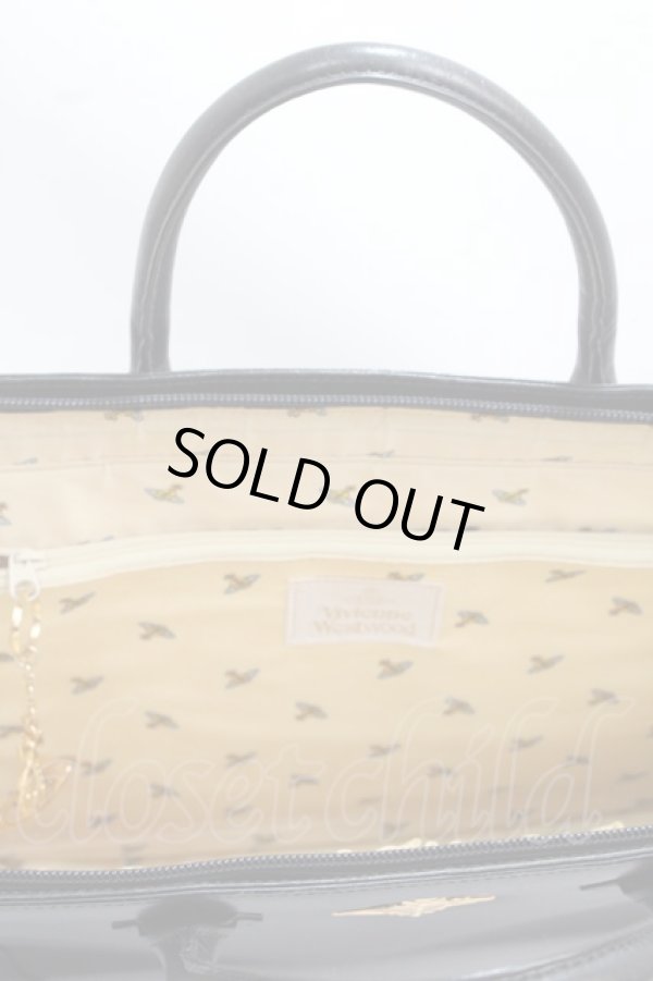 画像8: ヴィヴィアンウエストウッド 中古 / プレーンバッグ  黒  Y-25-02-19-029-ba-SZ-ZH (8)