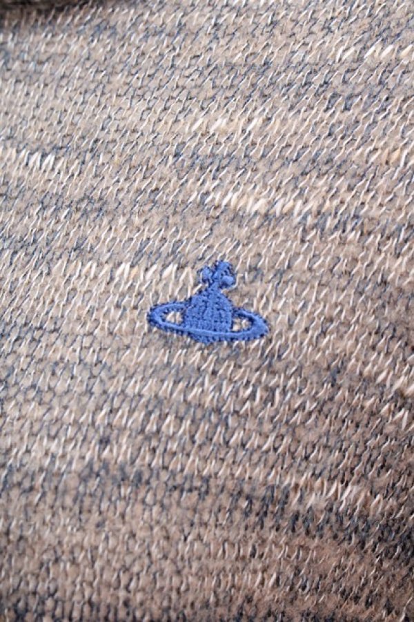 画像3: ヴィヴィアンウエストウッド 中古 / フリルニット 2 グレージュ  Y-25-02-19-052-to-SZ-ZY (3)