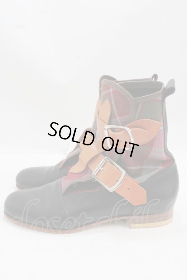 画像2: ヴィヴィアンウエストウッド 中古 / SEDITIONARIES BOOT TARTAN 4  Y-25-02-19-024-sh-SZ-ZH (2)