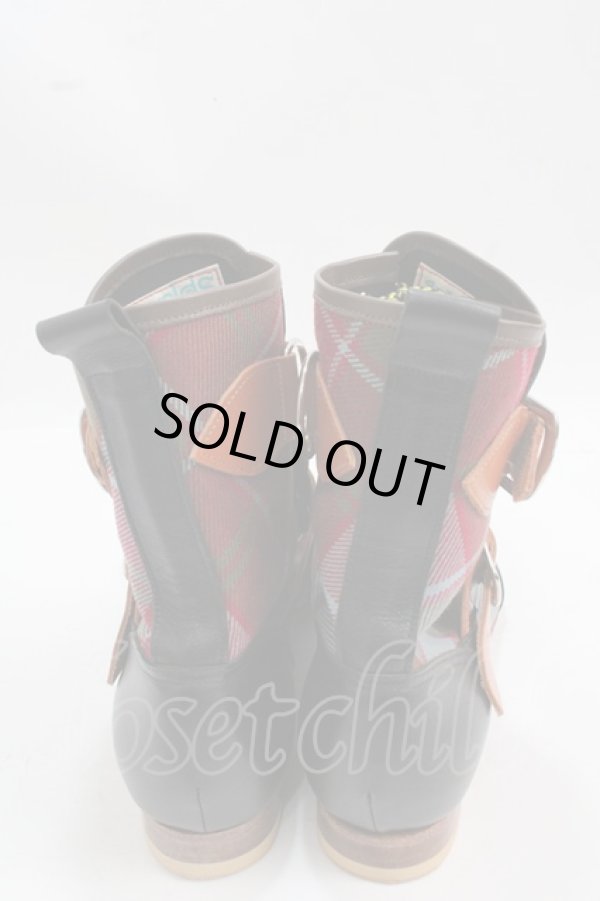 画像3: ヴィヴィアンウエストウッド 中古 / SEDITIONARIES BOOT TARTAN 4  Y-25-02-19-024-sh-SZ-ZH (3)