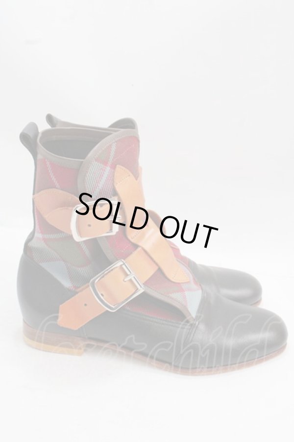 画像4: ヴィヴィアンウエストウッド 中古 / SEDITIONARIES BOOT TARTAN 4  Y-25-02-19-024-sh-SZ-ZH (4)