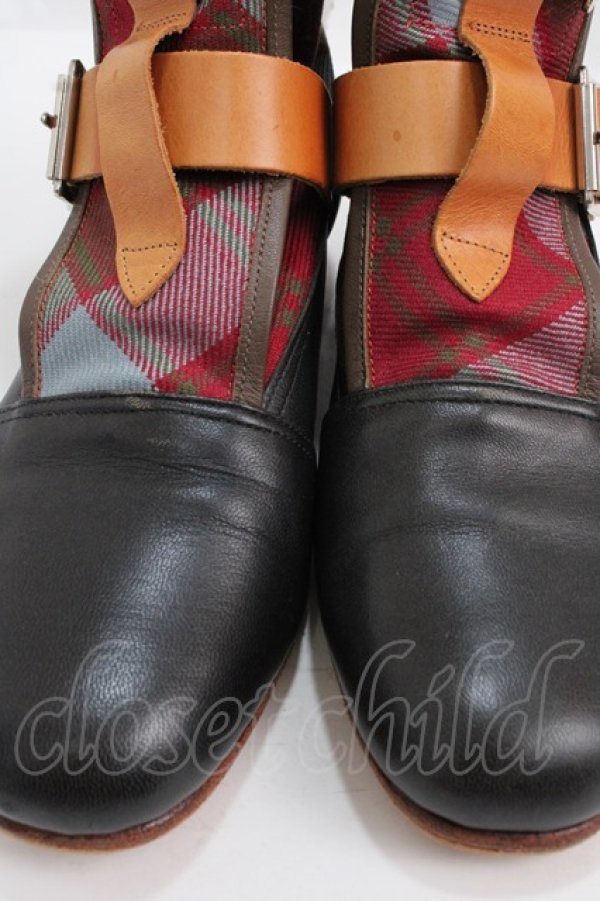 画像5: ヴィヴィアンウエストウッド 中古 / SEDITIONARIES BOOT TARTAN 4  Y-25-02-19-024-sh-SZ-ZH (5)