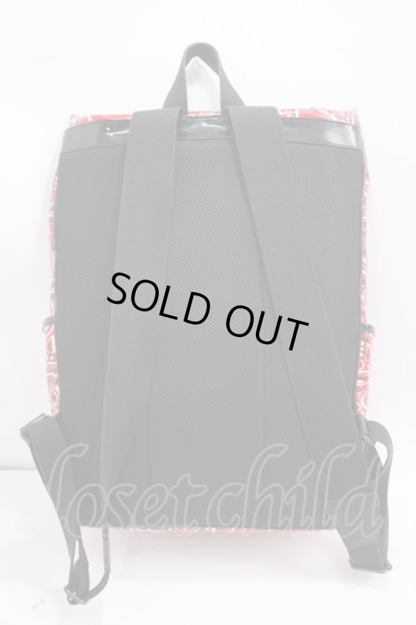 画像2: ヴィヴィアンウエストウッド 中古 / ORBリピートメンズリュック  赤  Y-25-02-19-027-ba-SZ-ZY (2)