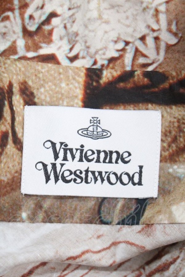 画像5: ヴィヴィアンウエストウッド 中古 / DRUKNEN シャツ 42 ブラウン  Y-25-03-19-024-bl-SZ-ZS (5)