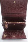 画像4: ヴィヴィアンウエストウッド 中古 / EXECUTIVE二ツ折リ財布  ワイン  Y-25-03-19-003-wa-SZ-ZY (4)