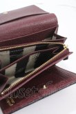 画像5: ヴィヴィアンウエストウッド 中古 / EXECUTIVE二ツ折リ財布  ワイン  Y-25-03-19-003-wa-SZ-ZY (5)