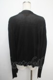 画像2: ヴィヴィアンウエストウッド 中古 / 単色オーブ刺繍イレギュラーカーデ 2 ブラック  Y-25-03-19-029-to-SZ-ZY (2)